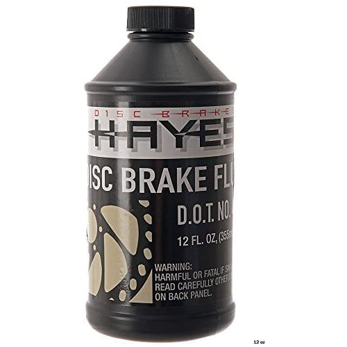 Hayes DOT-4 hydraulic brake fluid, 12oz bottle