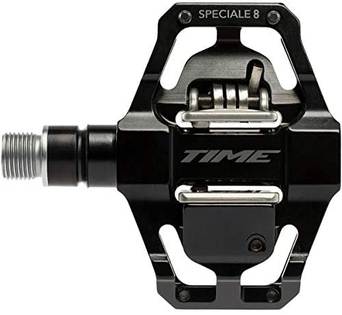 TIME Unisex's Speciale 8 Pedals, Black, 9/16