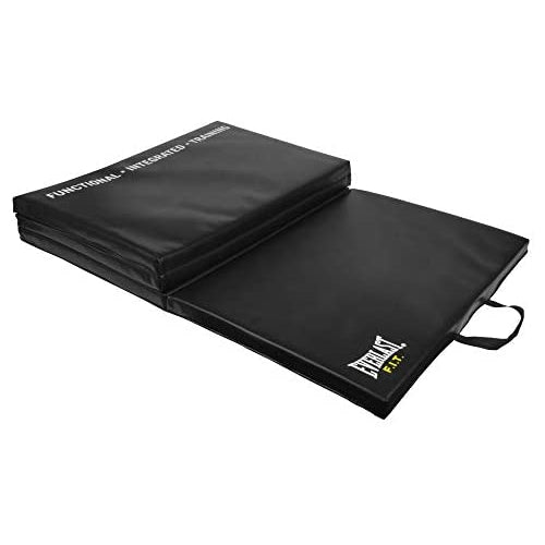 Everlast Folding Exercise Mat 72-Inch by 24-Inch (Black)