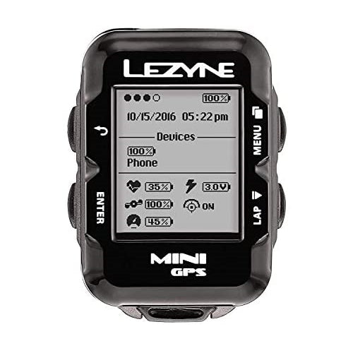 LEZYNE Mini GPS, Black, One Size