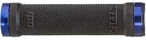Odi Ruffian Lock-On Grips - Bonus Pack Black/Blue, 130mm