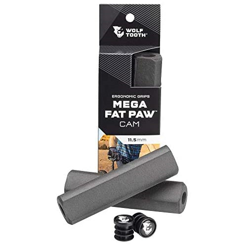 Wolf Tooth Silicone Mountain Bike Grips: Mega Fat Paw Cam