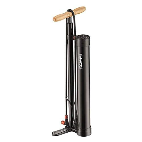 LEZYNE Digital Pressure Over Drive Bicycle Floor Pump, High Pressure 220psi, Pressure Chamber, Digital Guage, Bike Pump