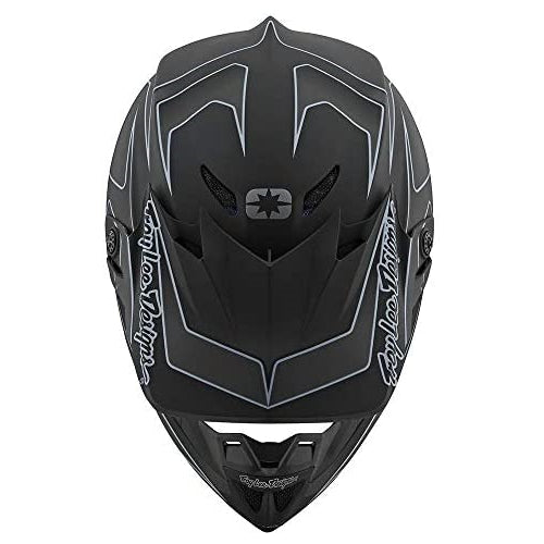 Troy Lee Designs SE4 Polyacrylite TLD Polaris RZR Adult Off-Road Motorcycle Helmet - Black/X-Large