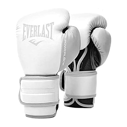 Everlast PowerLock2 Training Glove 12Oz White/Gray