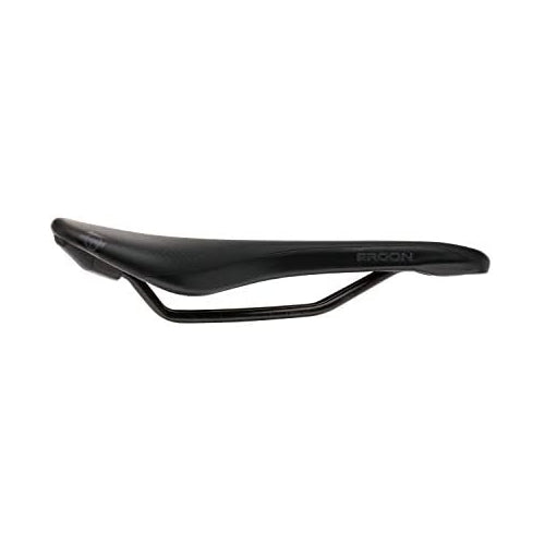 Ergon - SR Pro Ergonomic Comfort Bicycle Saddle | for Road, Race and Gravel Bikes | Mens | Medium/Large | Stealth Black