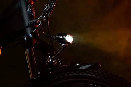 LEZYNE Light Pro Drive 800, LED Electric Bicycle Headlight, Bright 800 Lumens, 12-48 Volts, Integrated Remote Switch, Durable CNC Aluminum, Front E-Bike Light