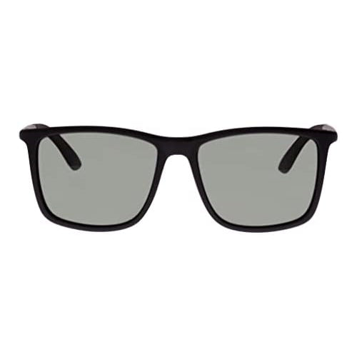 Le Specs Men's Tweedledum Sunglasses, Matte Black/Khaki Mono, One Size