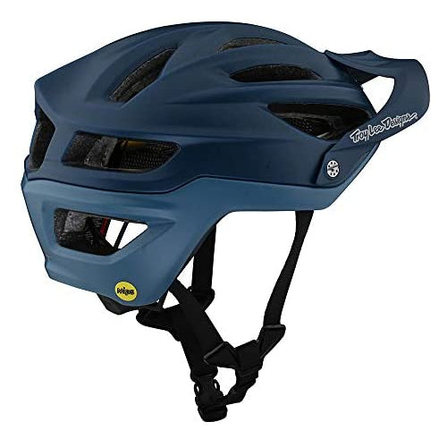 Troy Lee Designs Adult | All Mountain | Mountain Bike Half Shell A2 Helmet Decoy W/MIPS (Smokey Blue, SM)