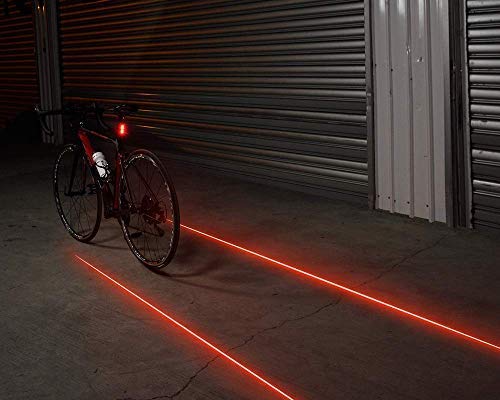 LEZYNE Led Laser Drive Rear Bike Light, Black, One Size