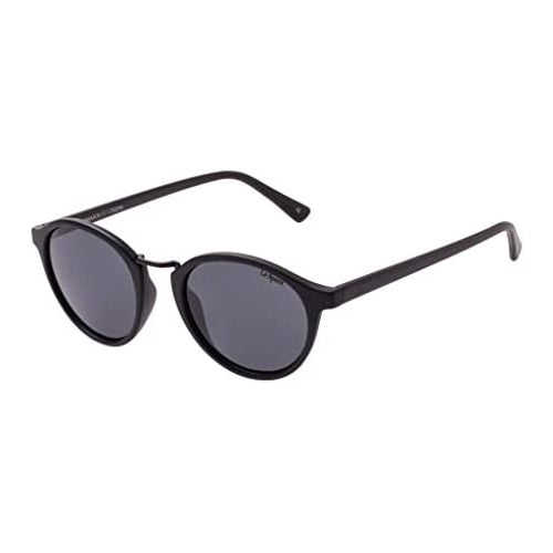 Le Specs Men's Paradox Sunglasses, Matte Black/Smoke Mono, One Size