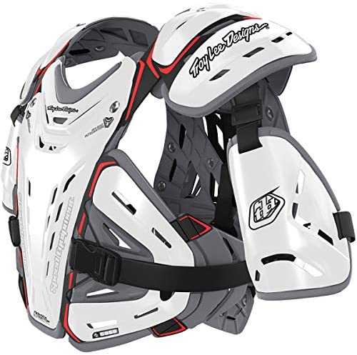 Troy Lee Designs Shock Doctor CP5955 Chest Protector (Large) (White)