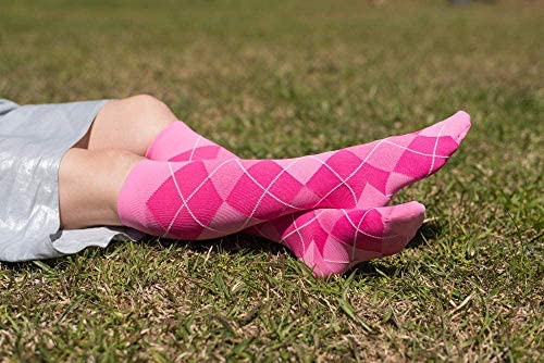 SIGVARIS Women's Microfiber Patterns 143 Calf High Compression Socks 15-20mmHg