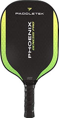 Paddletek Phoenix Genesis Pro Pickleball Paddle | Barium (Green) | Thin Grip