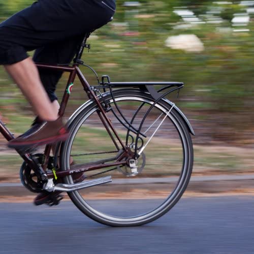 Portland Design Works | Loading Dock | Aluminum Rear Bicycle Rack with Bamboo Deck