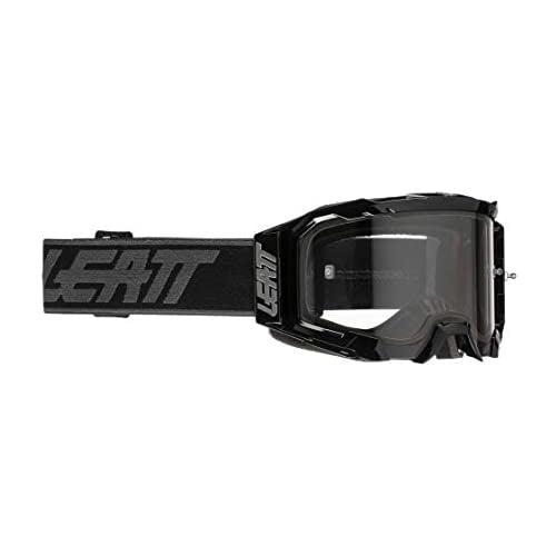 Leatt Brace 5.5 Velocity Goggles (Black/Light Grey Lens)