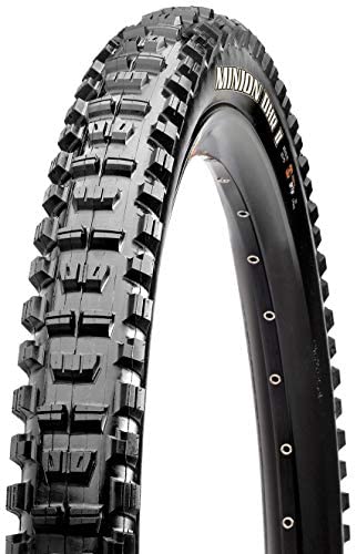 Maxxis EXO Dual Compound Minion DHR II Tubeless Folding Tire, 26 x 2.3-Inch