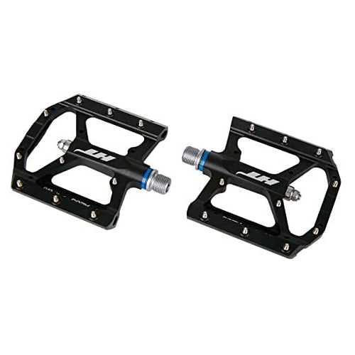 HT Components Black AE05 Evo+ Bike Pedals Pair 9/16"