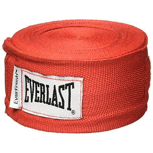 Everlast 4455RPU Handwraps Red 120"