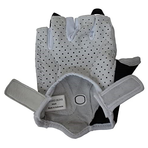 Lizard Skins Cycling Aramus Classic Gloves (White, Medium)