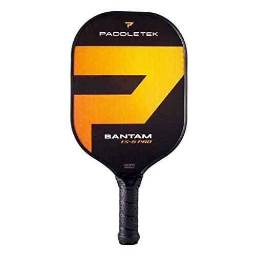 Paddletek Bantam TS-5 Pro Pickleball Paddle | Standard Weight | Standard Grip | Yellow