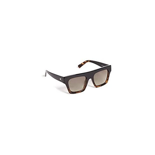 Le Specs Women's Sub Dimension Sunglasses, Black Tortoise/Khaki, One Size