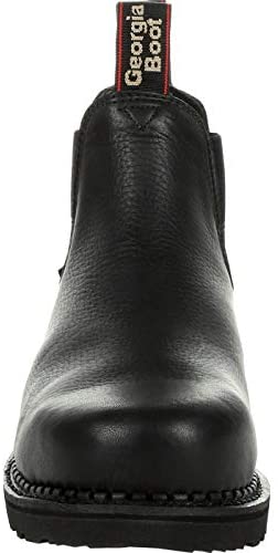 Georgia Boot ReVamp Waterproof Chelsea Soft Toe Black 13 D (M)