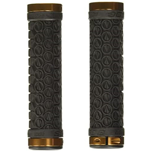 ODI, SDG Lock-On, Grips, 130mm, Black/Gold, Pair